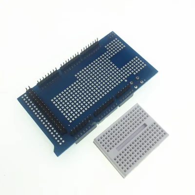 Совершенно новая плата расширения Prototype Shield Proto Shield V3 с мини-платой для хлеба Mega + White Breadboard